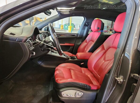 WP1AA2A54JLB05680 2018 PORSCHE MACAN Gray Սալոնի դիմացի տեսք