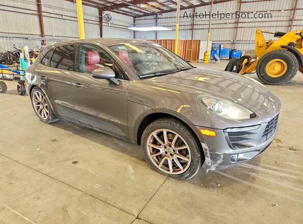 WP1AA2A54JLB05680 2018 PORSCHE MACAN Gray Առջևի աջ