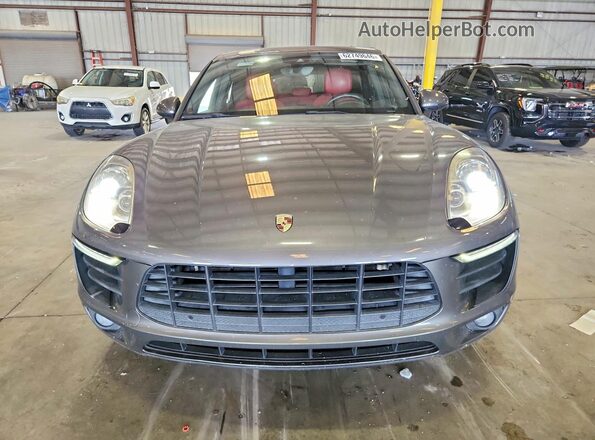 WP1AA2A54JLB05680 2018 PORSCHE MACAN Gray Դիմացի տեսք