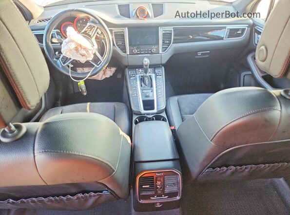 WP1AA2A54JLB10717 2018 PORSCHE MACAN Tan Առջևի վահանակի տեսք