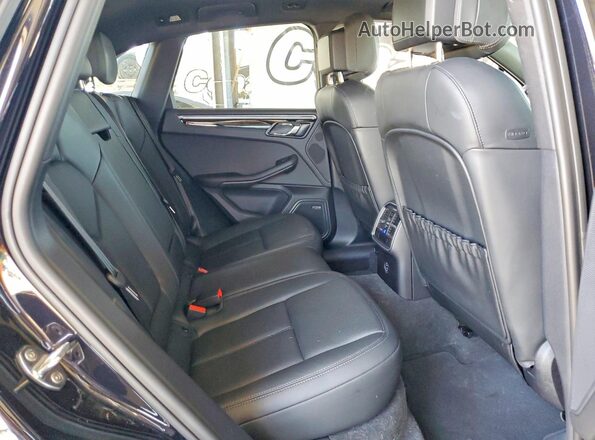 WP1AA2A54MLB17865 2021 PORSCHE MACAN Black უკანა სავარძლების ხედი