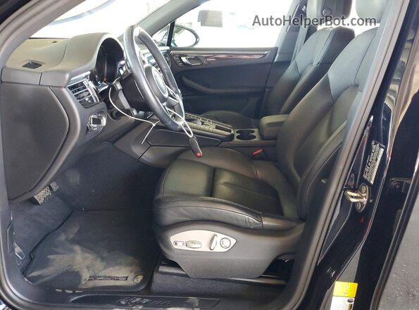 WP1AA2A54MLB17865 2021 PORSCHE MACAN Black წინა სალონის ხედი