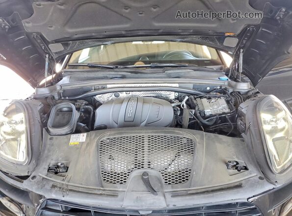 WP1AA2A54MLB17865 2021 PORSCHE MACAN Black უკანა სალონის ხედი