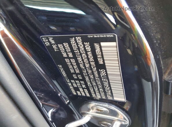 WP1AA2A54MLB17865 2021 PORSCHE MACAN Black ძრავის განყოფილების ხედი