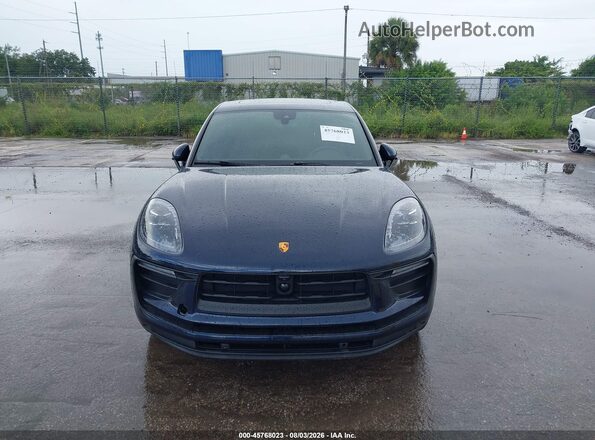 WP1AA2A54PLB17675 2023 PORSCHE MACAN Dark Blue Widok z przodu