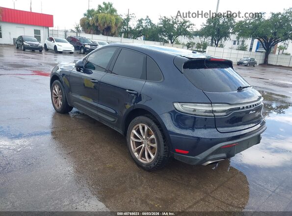 WP1AA2A54PLB17675 2023 PORSCHE MACAN Dark Blue Tył lewy