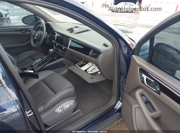WP1AA2A54PLB17675 2023 PORSCHE MACAN Dark Blue Widok wnętrza z przodu