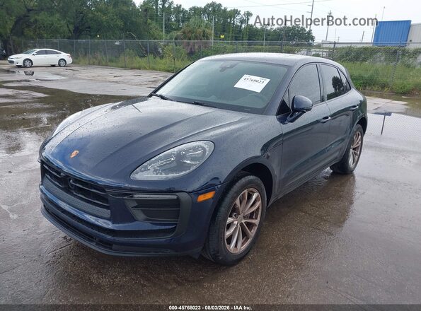 WP1AA2A54PLB17675 2023 PORSCHE MACAN Dark Blue Przód lewy