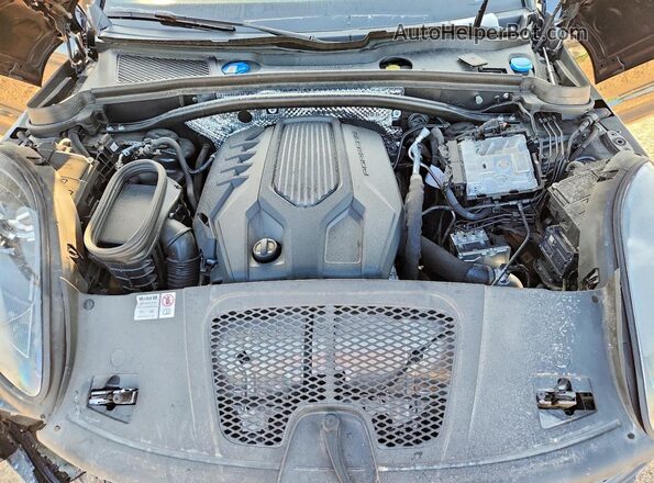 WP1AA2A54RLB20353 2024 PORSCHE MACAN Black Vista del compartimento del motor