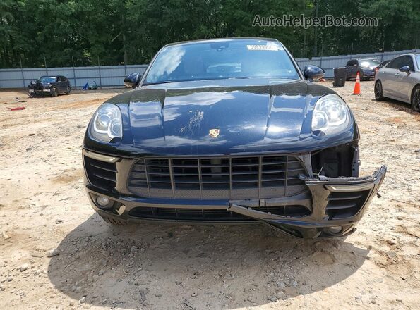 WP1AA2A55HLB07660 2017 PORSCHE MACAN Black წინა ხედი