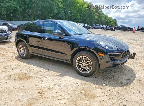 WP1AA2A55HLB07660 2017 PORSCHE MACAN Black წინა მარჯვენა