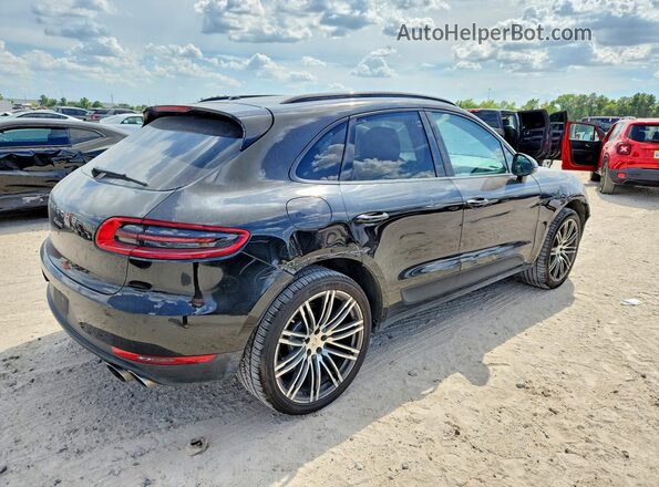 WP1AA2A55JLB14520 2018 PORSCHE MACAN Черный Задняя правая четверть