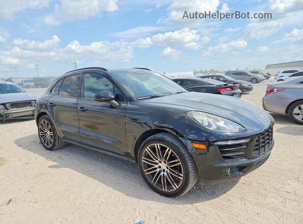 WP1AA2A55JLB14520 2018 PORSCHE MACAN Черный Передняя правая четверть