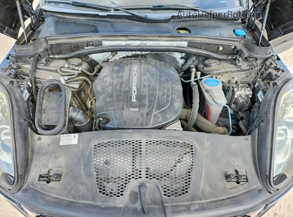 WP1AA2A55JLB14520 2018 PORSCHE MACAN Черный Вид подкапотного пространства