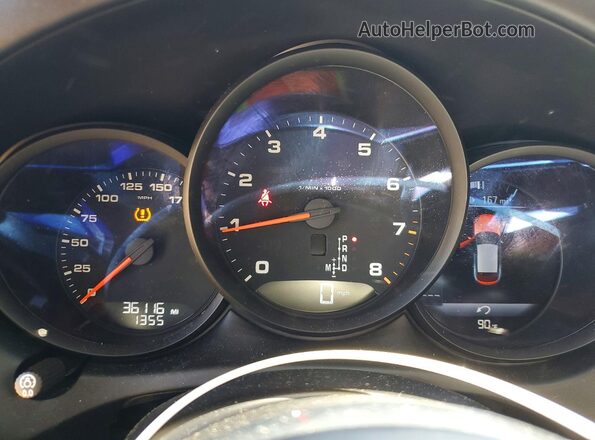 WP1AA2A55MLB03005 2021 PORSCHE MACAN Gray Vista del cuadro de instrumentos