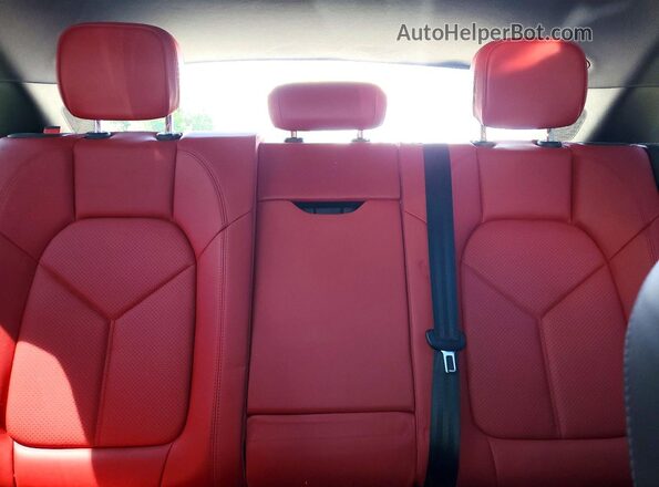 WP1AA2A55MLB03005 2021 PORSCHE MACAN Gray Vista de los asientos traseros