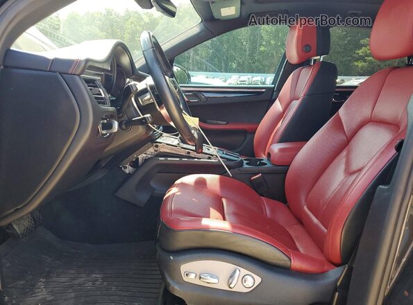 WP1AA2A55MLB03005 2021 PORSCHE MACAN Gray Vista interior delantera