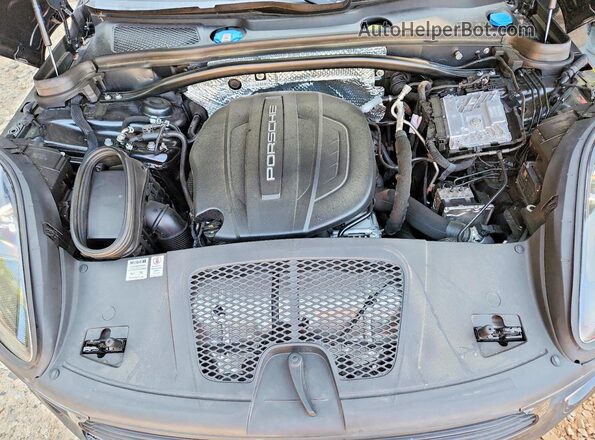 WP1AA2A55MLB10133 2021 PORSCHE MACAN Charcoal Շարժիչի բաժամունքի տեսք