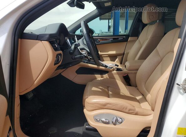WP1AA2A55PLB09665 2023 PORSCHE MACAN White წინა სალონის ხედი