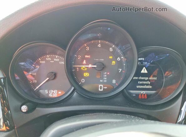 WP1AA2A55PLB16194 2023 PORSCHE MACAN Silver Սարքավորումների վահանակի տեսք