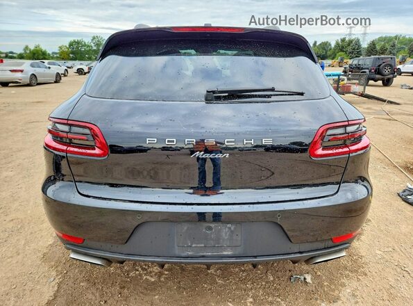 WP1AA2A56JLB11948 2018 PORSCHE MACAN Black Widok z tyłu