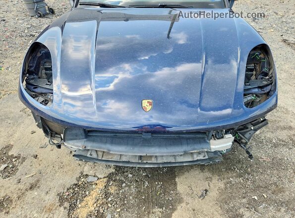 WP1AA2A56JLB20844 2018 PORSCHE MACAN Blue Շարժիչի բաժամունքի տեսք