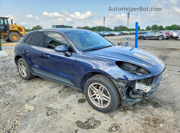 WP1AA2A56JLB20844 2018 PORSCHE MACAN Blue Առջևի աջ