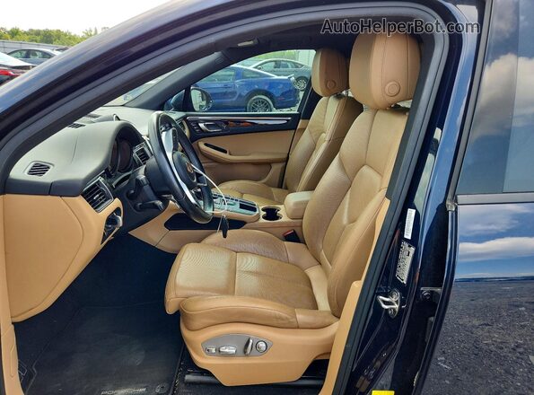 WP1AA2A56JLB20844 2018 PORSCHE MACAN Blue Սալոնի դիմացի տեսք