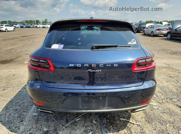 WP1AA2A56JLB20844 2018 PORSCHE MACAN Blue Հետևի տեսք