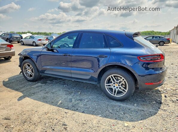 WP1AA2A56JLB20844 2018 PORSCHE MACAN Blue Հետևի ձախ