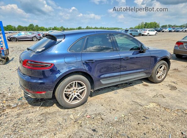 WP1AA2A56JLB20844 2018 PORSCHE MACAN Blue Հետևի աջ