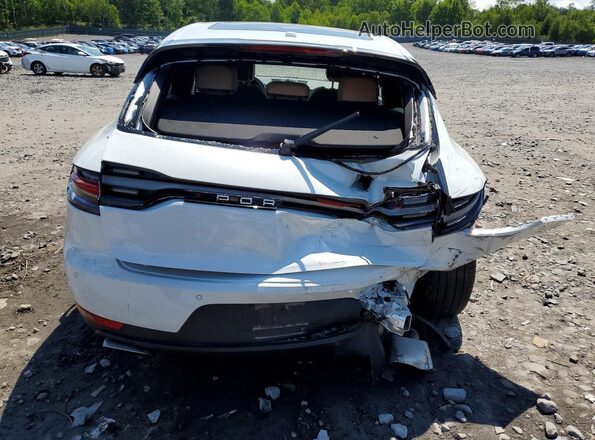 WP1AA2A56MLB05815 2021 PORSCHE MACAN White Հետևի տեսք