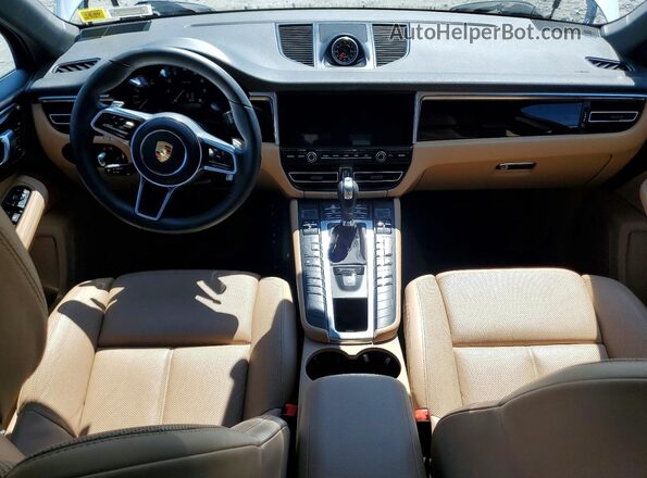 WP1AA2A56MLB05815 2021 PORSCHE MACAN White Առջևի վահանակի տեսք
