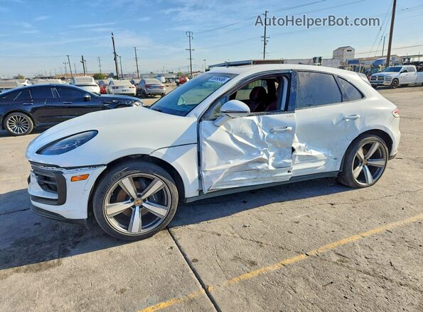WP1AA2A56RLB19396 2024 PORSCHE MACAN White უკანა მარჯვენა