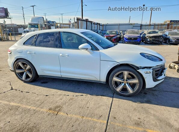 WP1AA2A56RLB19396 2024 PORSCHE MACAN White წინა პანელის ხედი