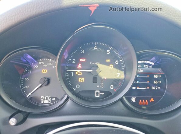 WP1AA2A56SLB02863 2025 PORSCHE MACAN White Vista del cuadro de instrumentos