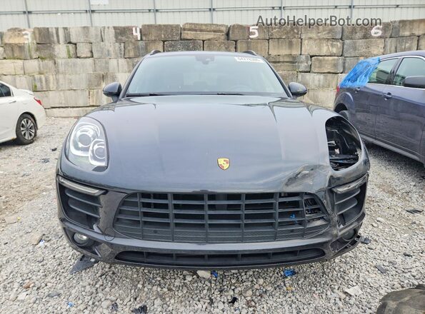 WP1AA2A57JLB19136 2018 PORSCHE MACAN Black წინა ხედი