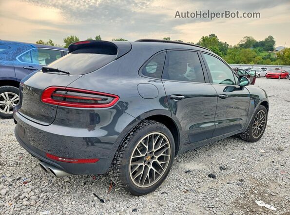 WP1AA2A57JLB19136 2018 PORSCHE MACAN Black უკანა მარჯვენა