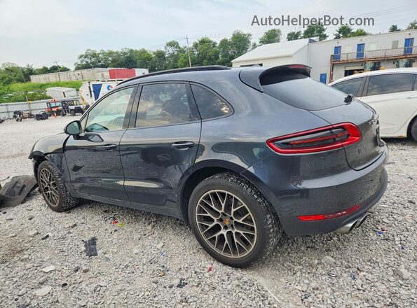 WP1AA2A57JLB19136 2018 PORSCHE MACAN Black უკანა მარცხენა
