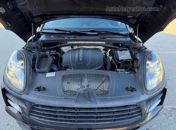 WP1AA2A57MLB08979 2021 PORSCHE MACAN Black წინა სალონის ხედი