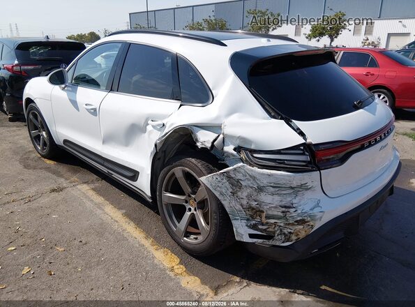 WP1AA2A57NLB05663 2022 PORSCHE MACAN White Trasero izquierdo