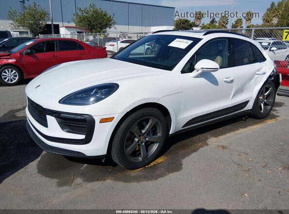 WP1AA2A57NLB05663 2022 PORSCHE MACAN White Vista tres cuartos delantera izquierda