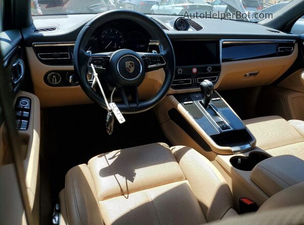 WP1AA2A57PLB16763 2023 PORSCHE MACAN Gray Widok deski rozdzielczej