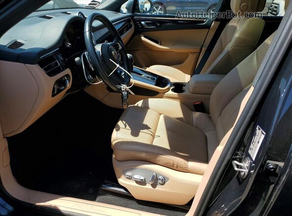 WP1AA2A57PLB16763 2023 PORSCHE MACAN Gray Widok wnętrza z przodu