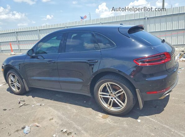 WP1AA2A58HLB02789 2017 PORSCHE MACAN Black Հետևի ձախ