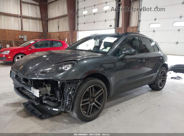 WP1AA2A58MLB17724 2021 PORSCHE MACAN Серый Передняя левая четверть