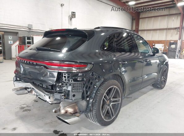 WP1AA2A58MLB17724 2021 PORSCHE MACAN Серый Задняя правая четверть