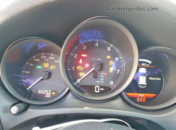 WP1AA2A58NLB12444 2022 PORSCHE MACAN Silver ხელსაწყოთა პანელის ხედი