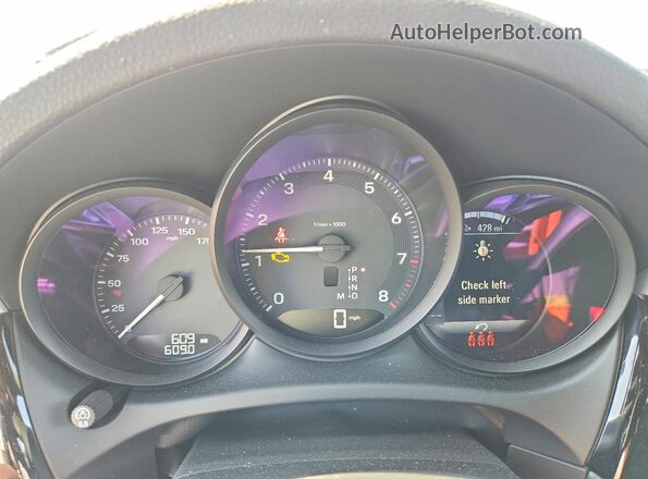 WP1AA2A58TLB07712 2026 PORSCHE MACAN Белый Вид щитка приборов