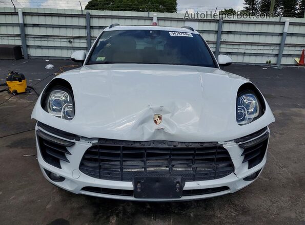 WP1AA2A59HLB02218 2017 PORSCHE MACAN Белый Вид спереди